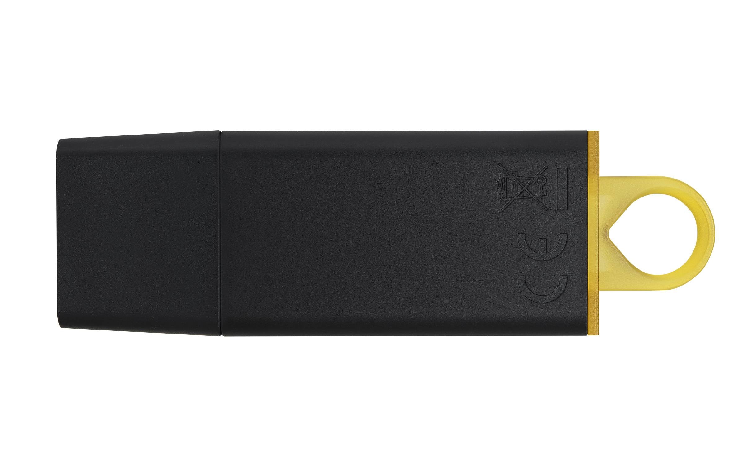 Pen Drive Kingston DataTraveler Exodia 128GB USB 3.2 Preta