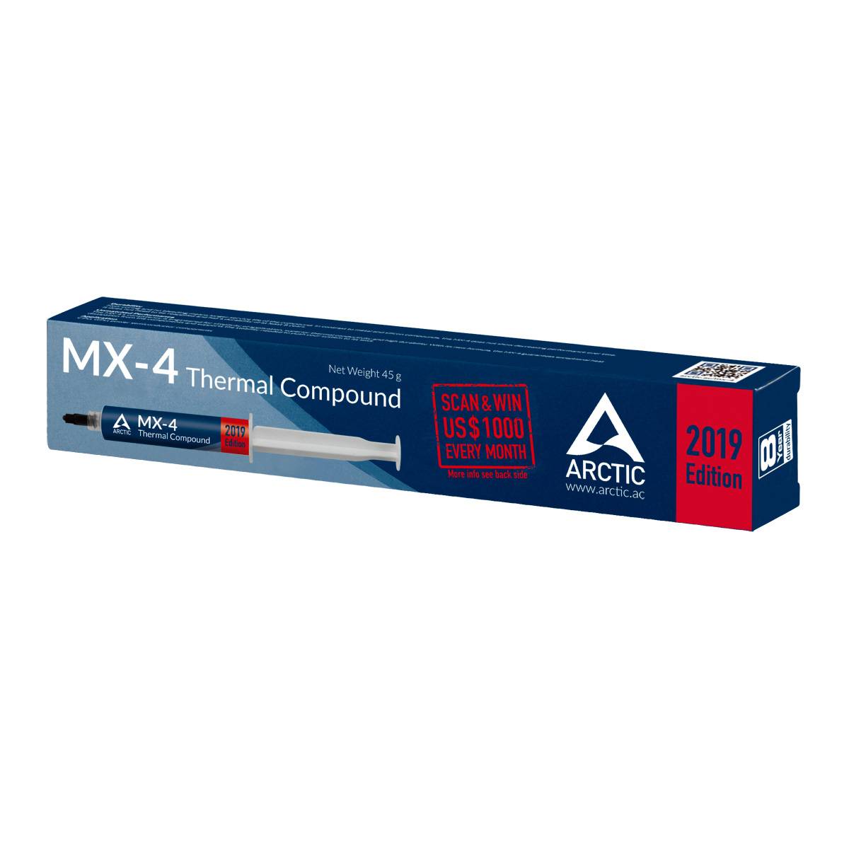 Pasta Térmica Arctic MX-4 45g 2019 Edition High Performance