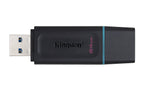 Pen Drive Kingston DataTraveler Exodia 64GB USB 3.2 Preta