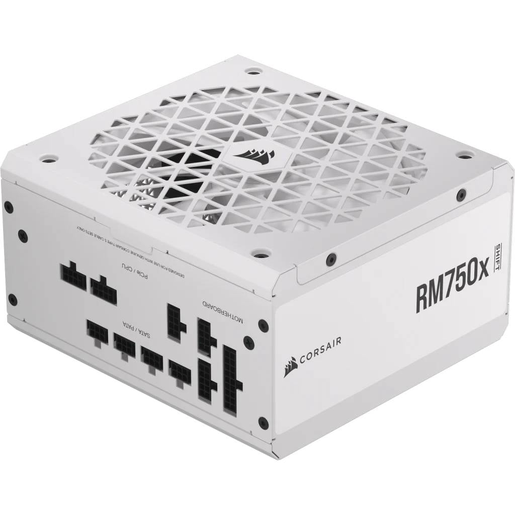 Fonte de Alimentação ATX Corsair RM750x Shift Series 750W 80 PLUS Gold Full Modular Branca