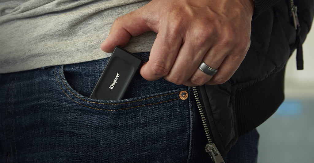 SSD Externo Kingston XS1000 1TB USB 3.2 Gen2 Preto