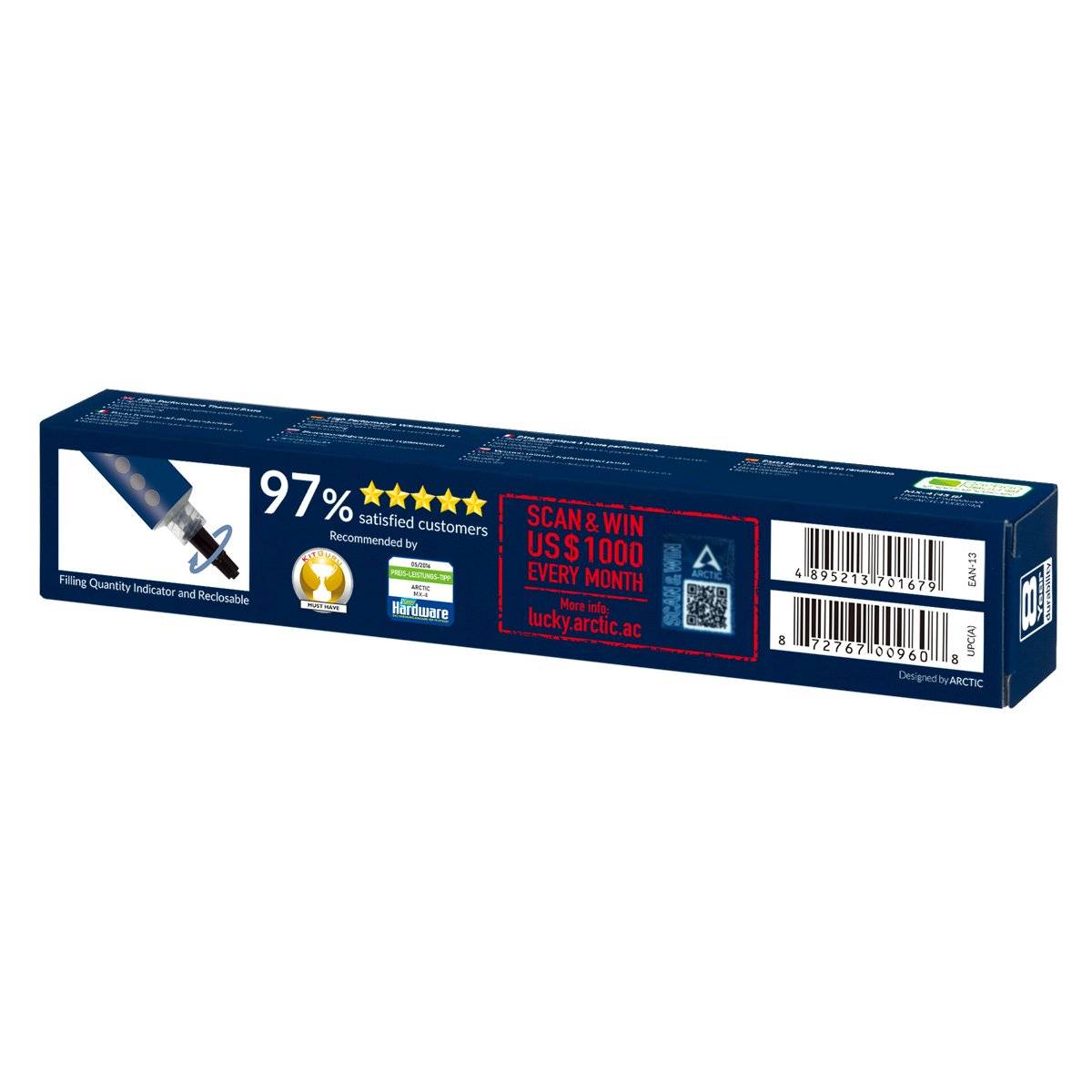 Pasta Térmica Arctic MX-4 45g 2019 Edition High Performance