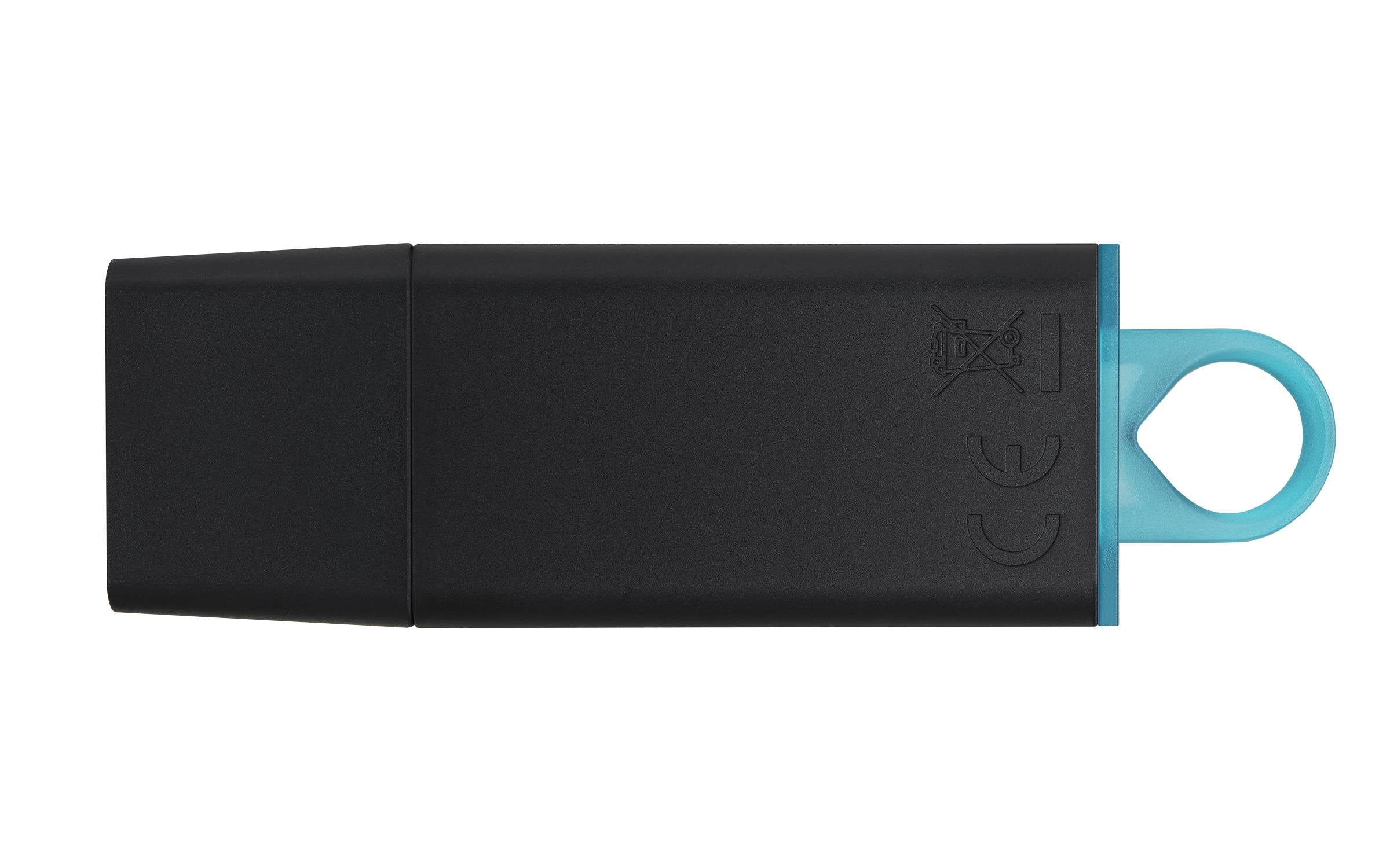 Pen Drive Kingston DataTraveler Exodia 64GB USB 3.2 Preta