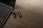 Pen Drive Kingston DataTraveler Exodia 256GB USB 3.2 Preta
