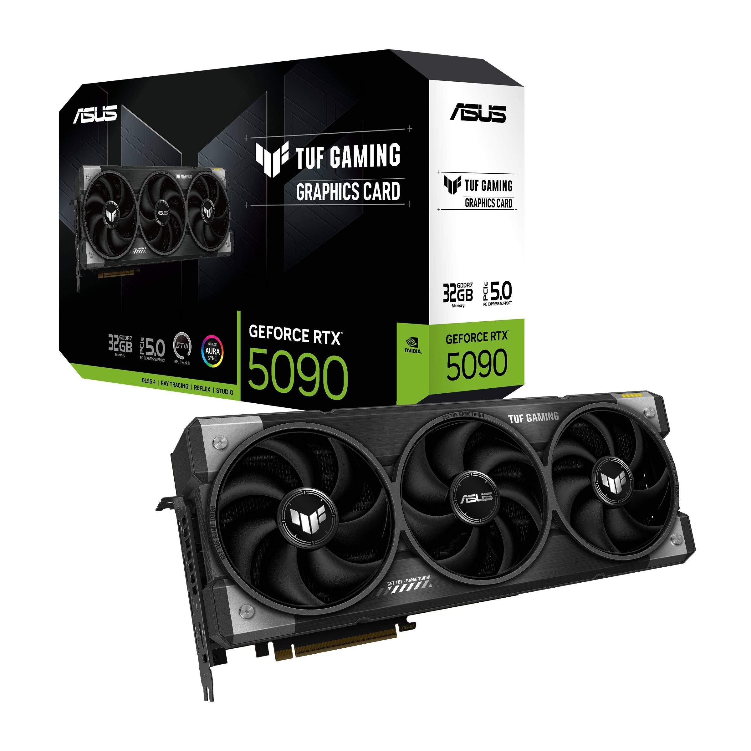 Placa Gráfica Asus NVIDIA GeForce RTX 5090 "Blackwell" TUF Gaming 32GB GDDR7 DLSS4