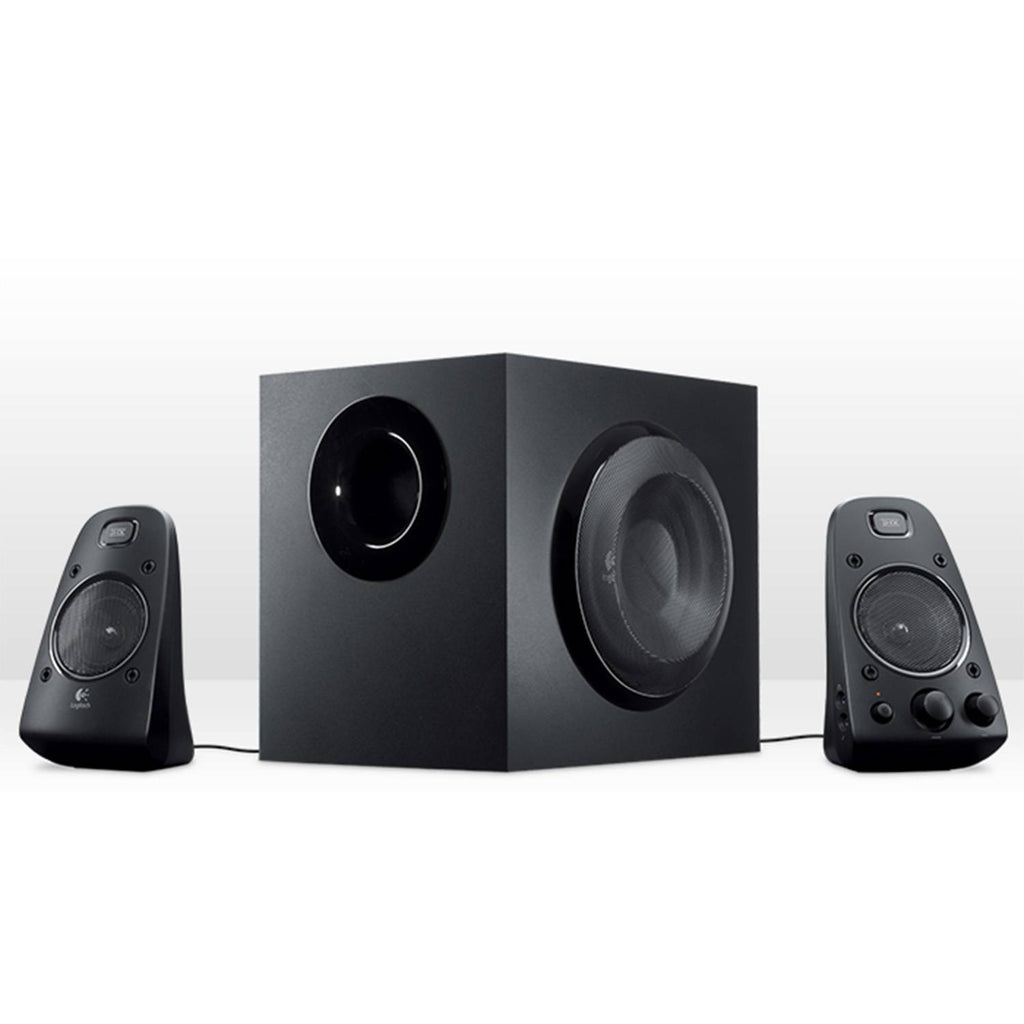 Colunas Logitech Z623 THX Sound 2.1 400W Peak / 200W RMS Pretas