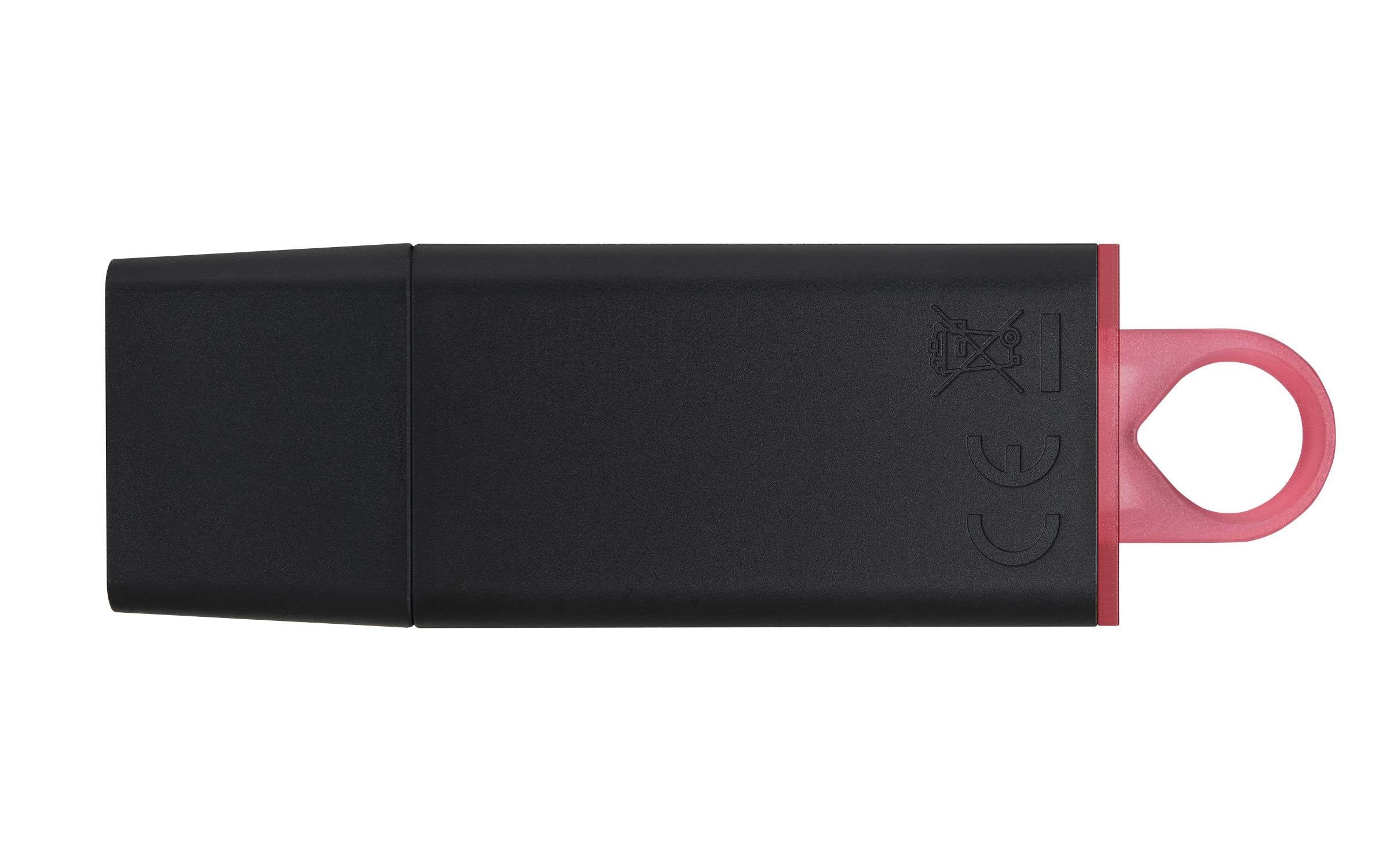 Pen Drive Kingston DataTraveler Exodia 256GB USB 3.2 Preta