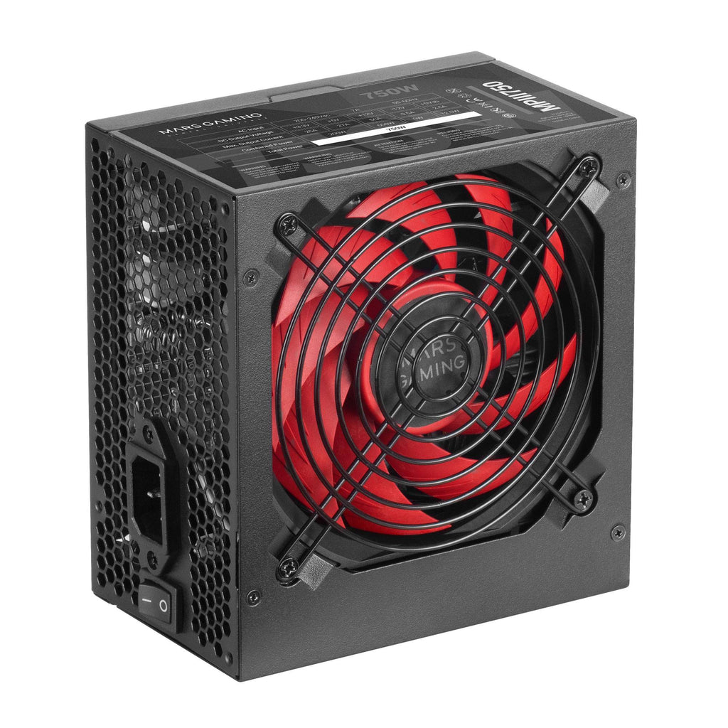Fonte de Alimentação ATX Mars Gaming MPIII750 750W Preta