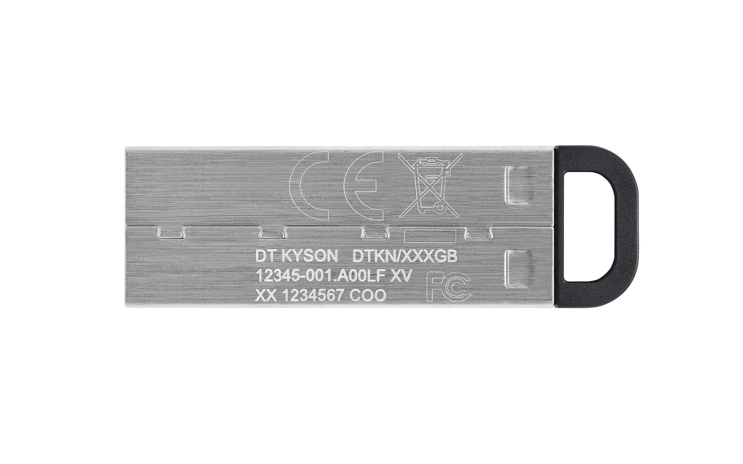 Pen Drive Kingston DataTraveler Kyson 128GB USB 3.2 Preta