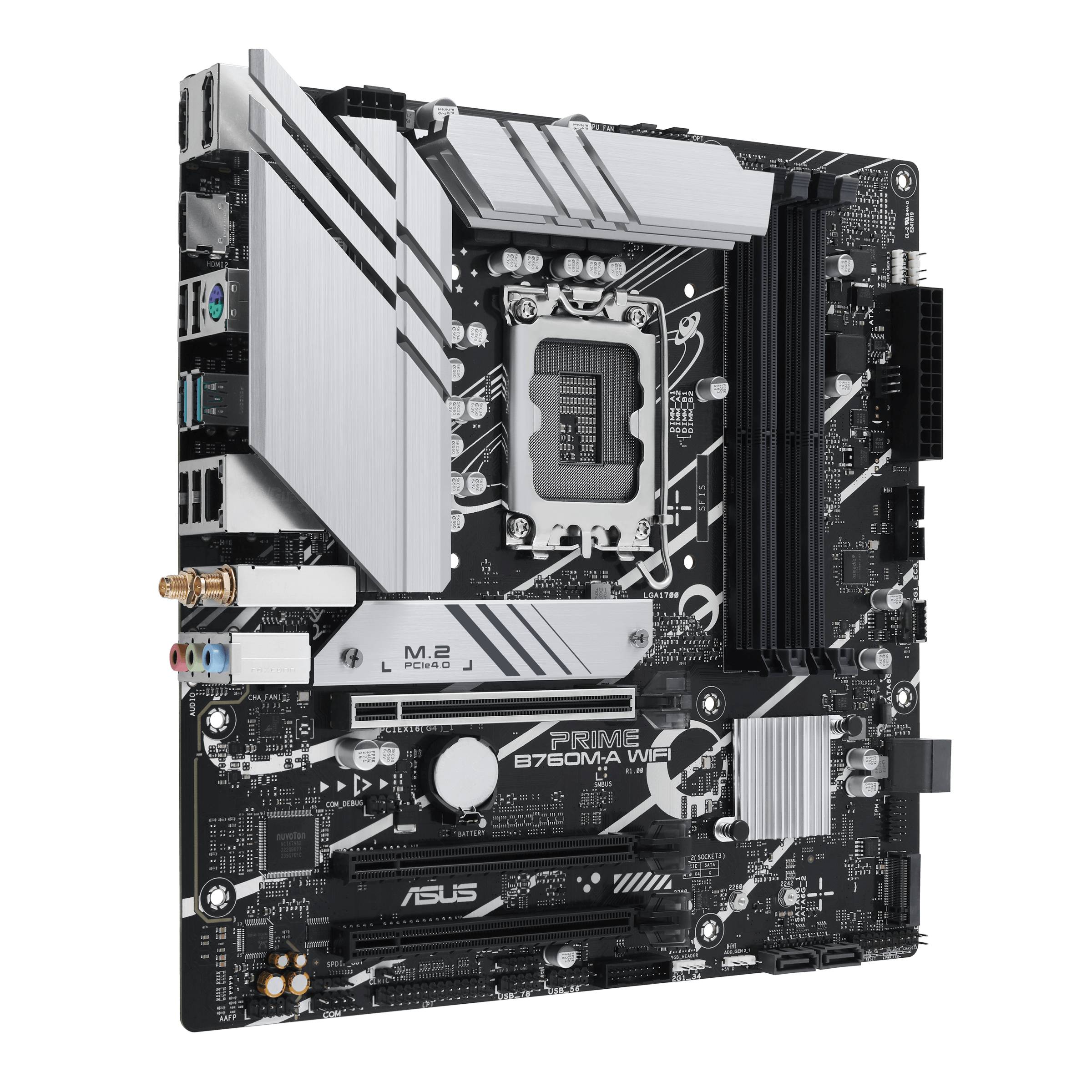 Motherboard Micro-ATX Asus Prime B760M-A WiFi Skt1700