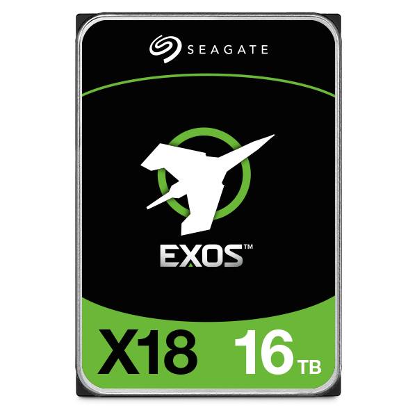 Disco Rígido 3.5" Seagate Enterprise Exos X18 16TB 512E 7200RPM 256MB SATA 6 Gb/s
