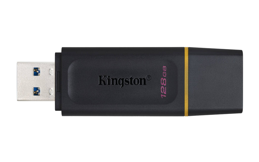 Pen Drive Kingston DataTraveler Exodia 128GB USB 3.2 Preta