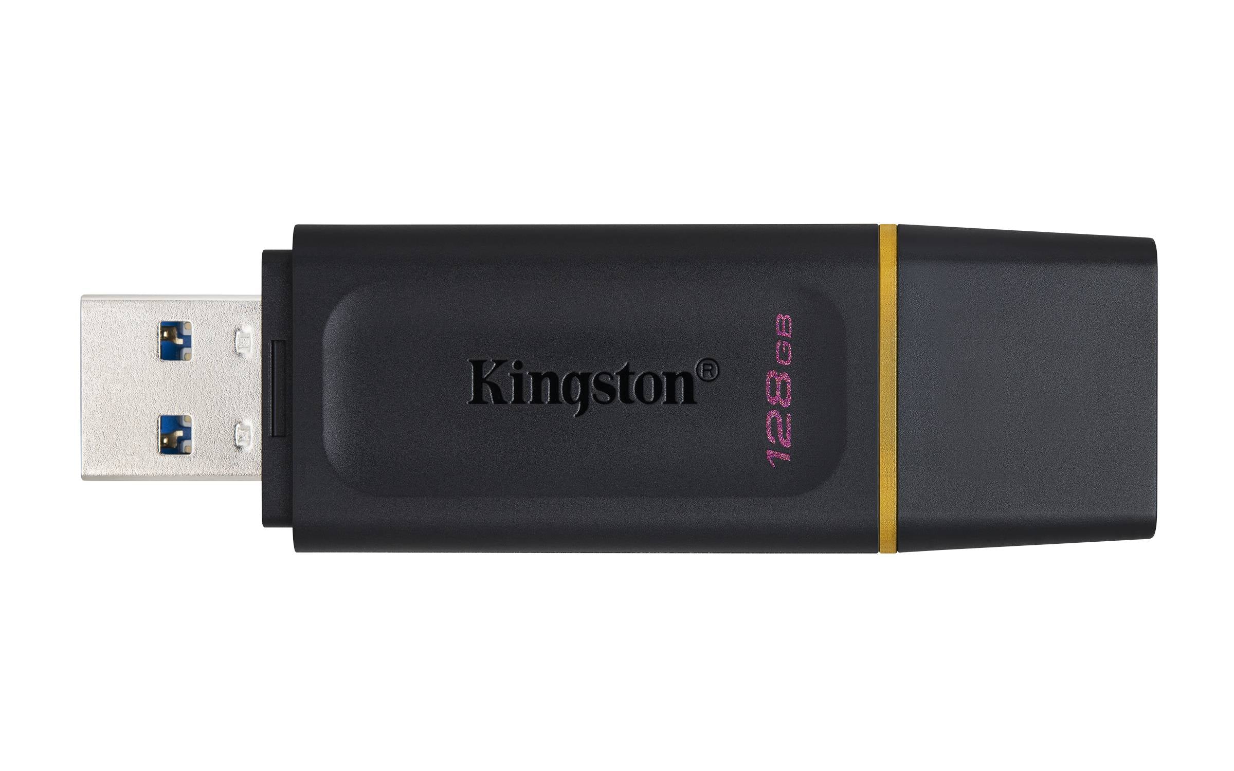 Pen Drive Kingston DataTraveler Exodia 128GB USB 3.2 Preta