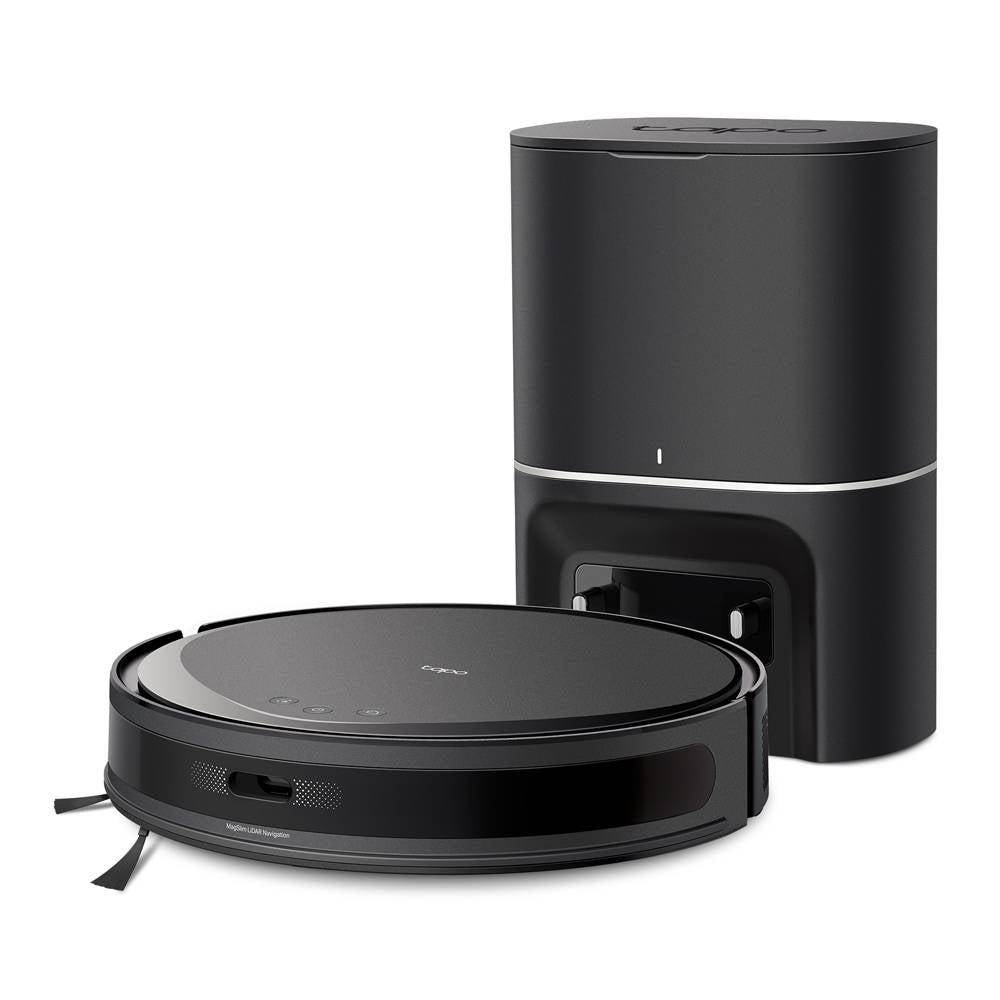 Aspirador Robô TP-Link Tapo RV20 Max Plus 5300Pa 2600mAh Preto + Auto-Empty Dock