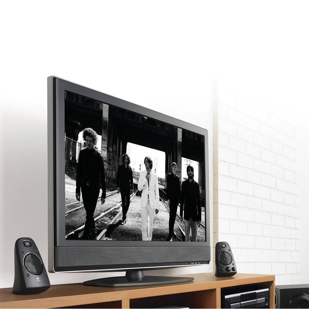 Colunas Logitech Z623 THX Sound 2.1 400W Peak / 200W RMS Pretas