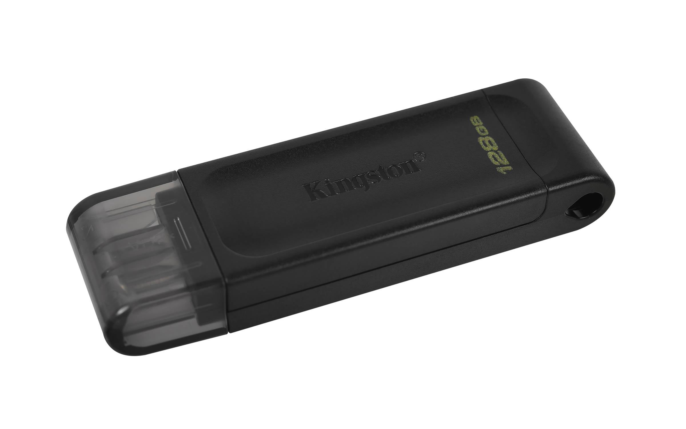 Pen Drive Kingston DataTraveler 70 128GB USB 3.2 Gen1 Preta
