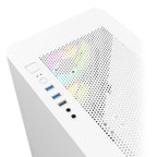 Caixa Micro-ATX Montech AIR 100 ARGB Vidro Temperado Branca
