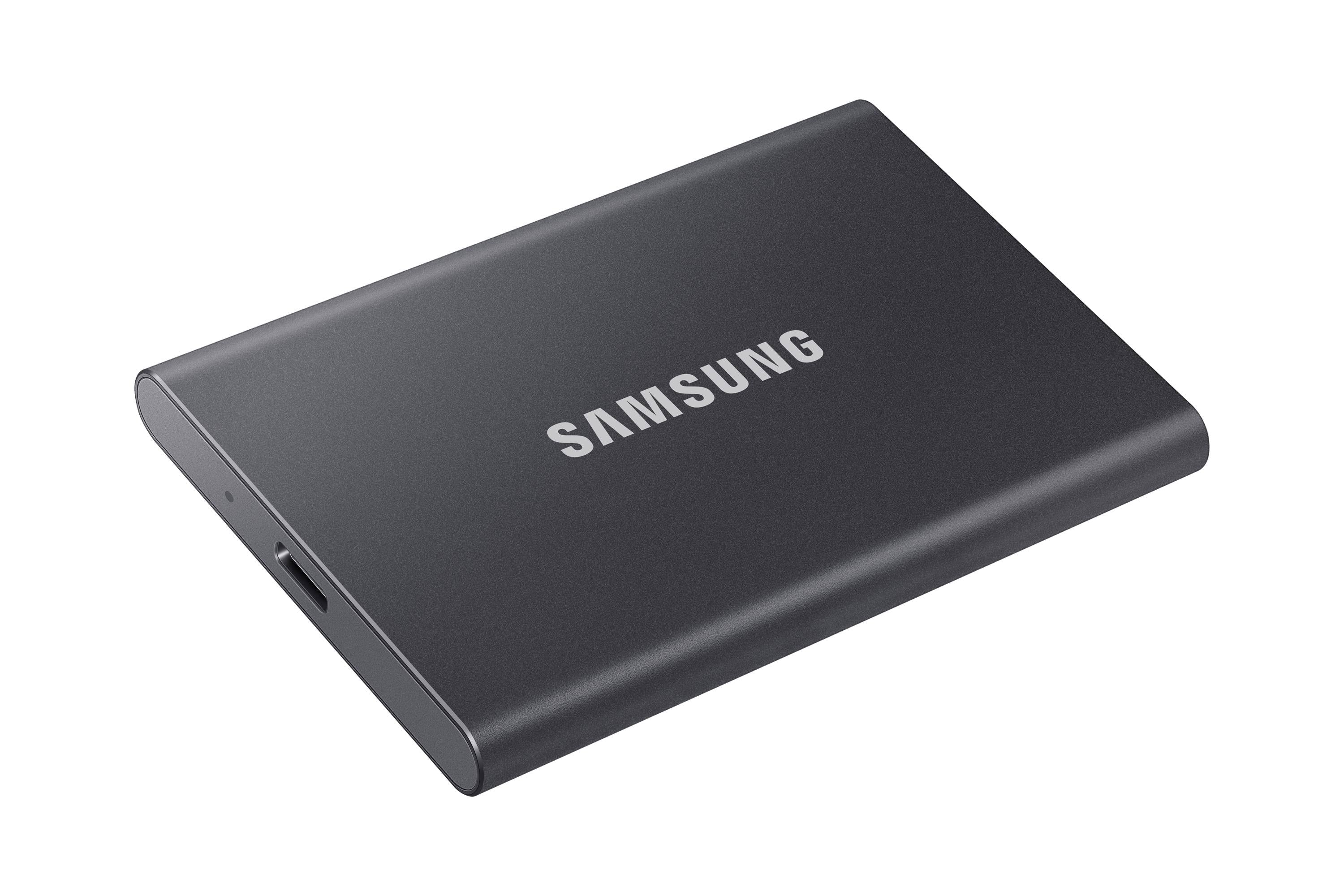 SSD Externo Samsung Portable T7 1TB USB 3.2 Gen2 Preto