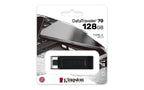 Pen Drive Kingston DataTraveler 70 128GB USB 3.2 Gen1 Preta