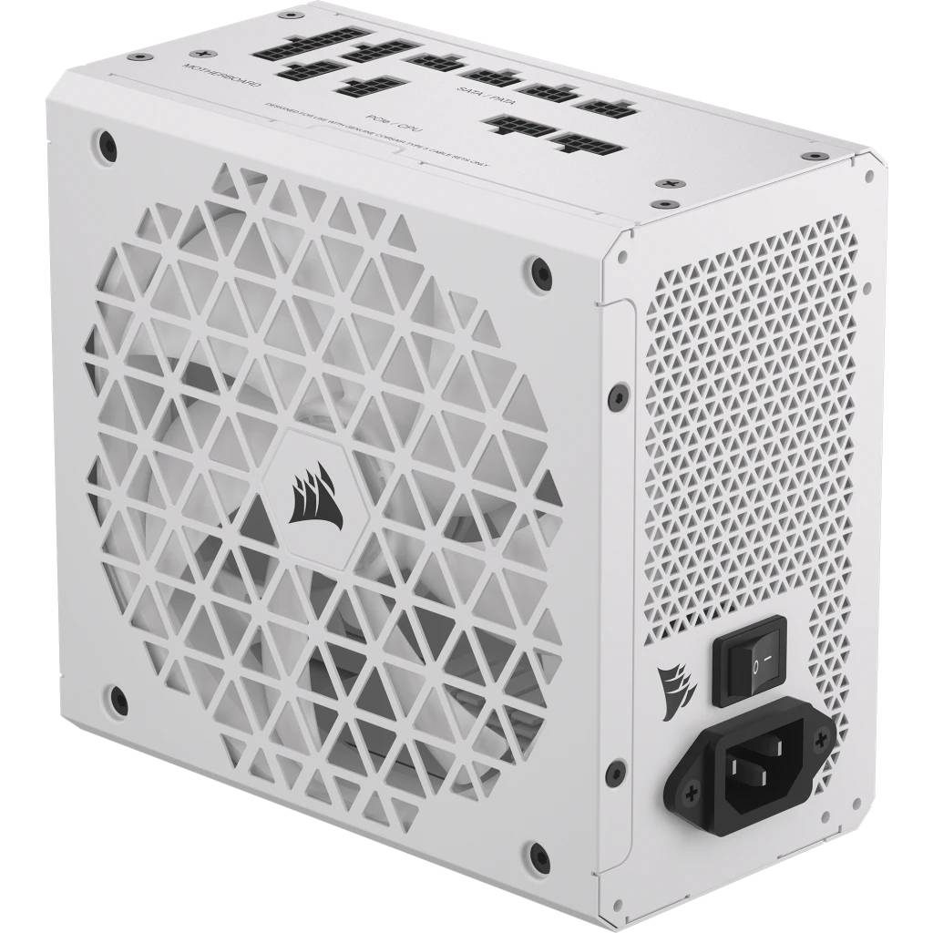 Fonte de Alimentação ATX Corsair RM750x Shift Series 750W 80 PLUS Gold Full Modular Branca