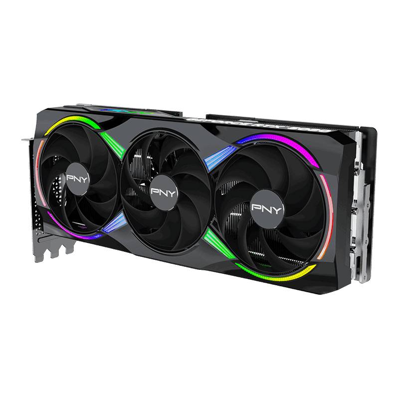 Placa Gráfica PNY NVIDIA GeForce RTX 5080 "Blackwell" ARGB EPIC-X RGB OC Triple Fan 16GB GDDR7 DLSS4
