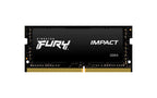 Memória RAM SO-DIMM Kingston Impact 8GB (1x8GB) DDR4-3200MHz (Intel XMP) CL20 (20-22-22) 1.20V Preta