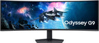 Monitor Curvo Samsung Odyssey G9 49" G95SC OLED 5K UHD 240Hz 0.03ms FreeSync Premium Pro