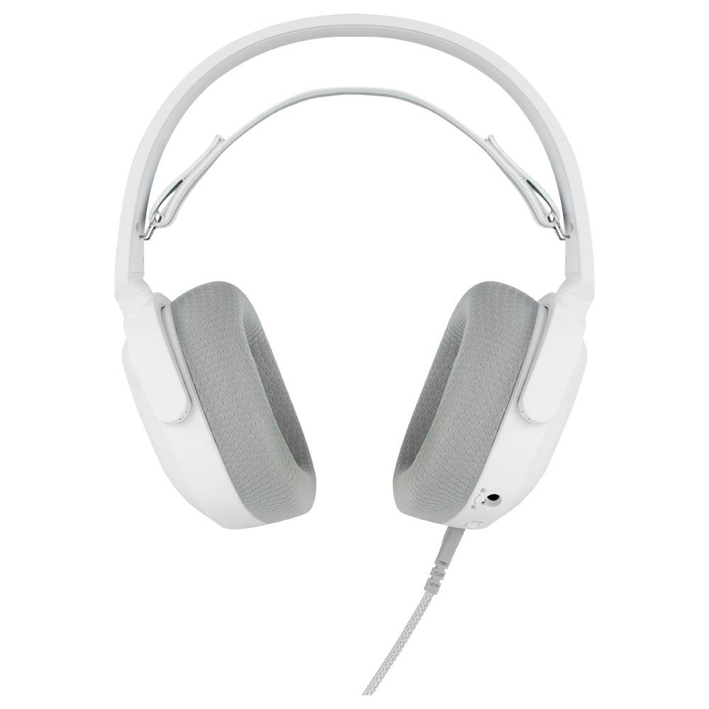 Headset Gamiac HS71 Gaming Wired 7.1 Surround USB Branco