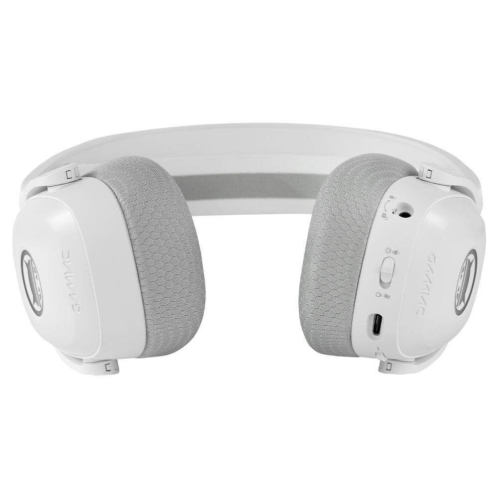 Headset Gamiac HS71 Gaming Wired 7.1 Surround USB Branco