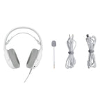 Headset Gamiac HS71 Gaming Wired 7.1 Surround USB Branco