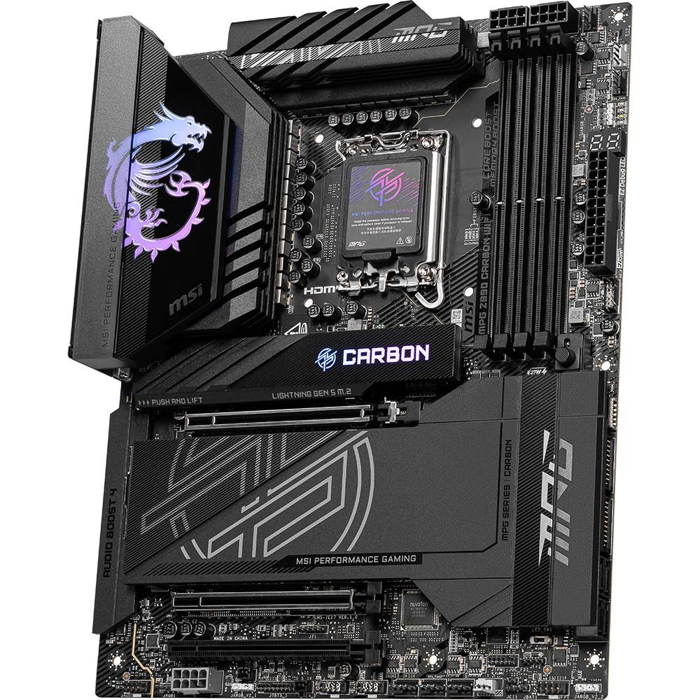 Motherboard ATX MSI MPG Z890 Carbon WiFi Skt1851