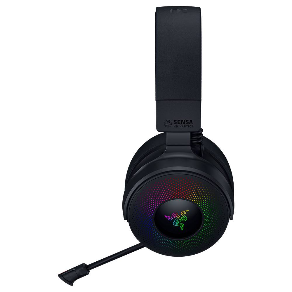 Headset Razer Kraken V4 Pro RGB Gaming Wireless/Bluetooth Preto