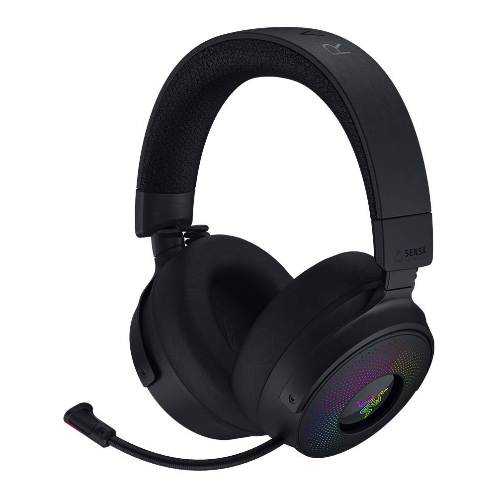 Headset Razer Kraken V4 Pro RGB Gaming Wireless/Bluetooth Preto