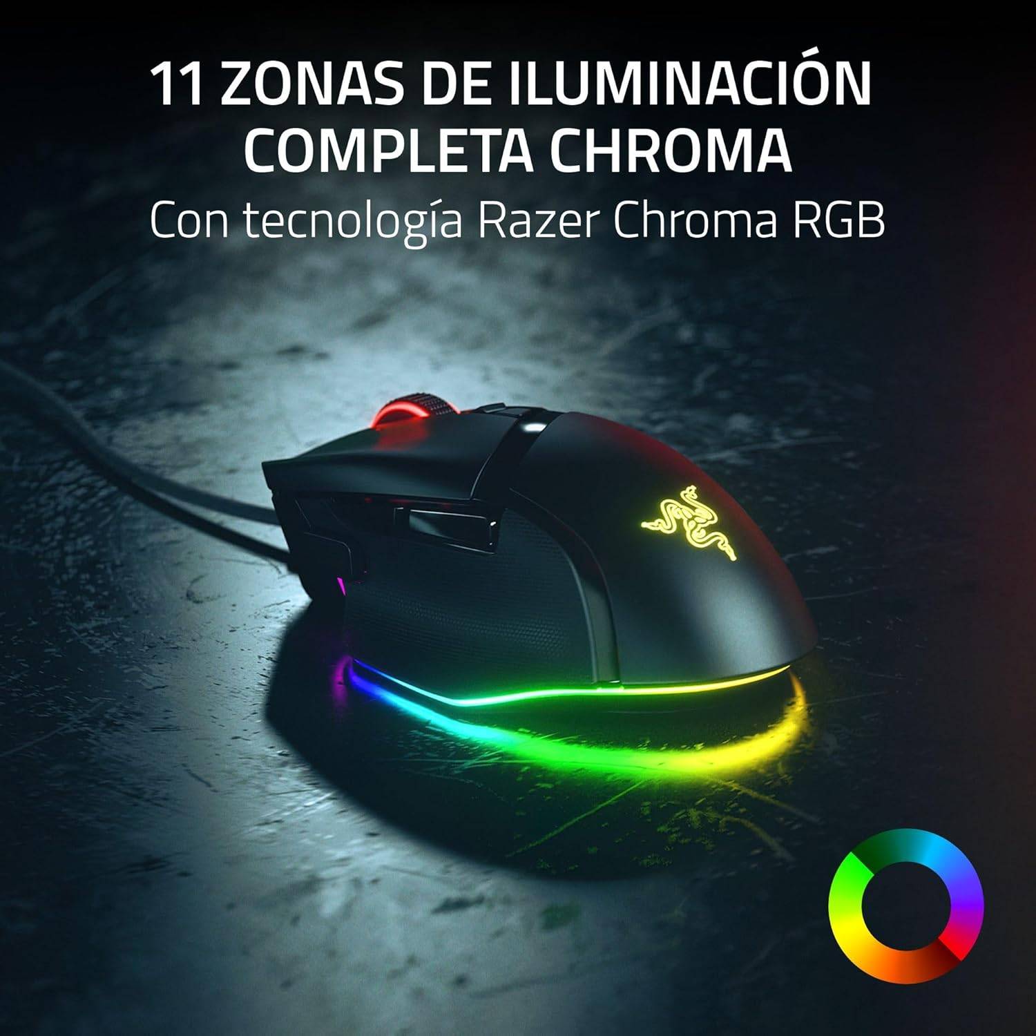 Rato Óptico Razer Basilisk V3 35K RGB 35000DPI Preto