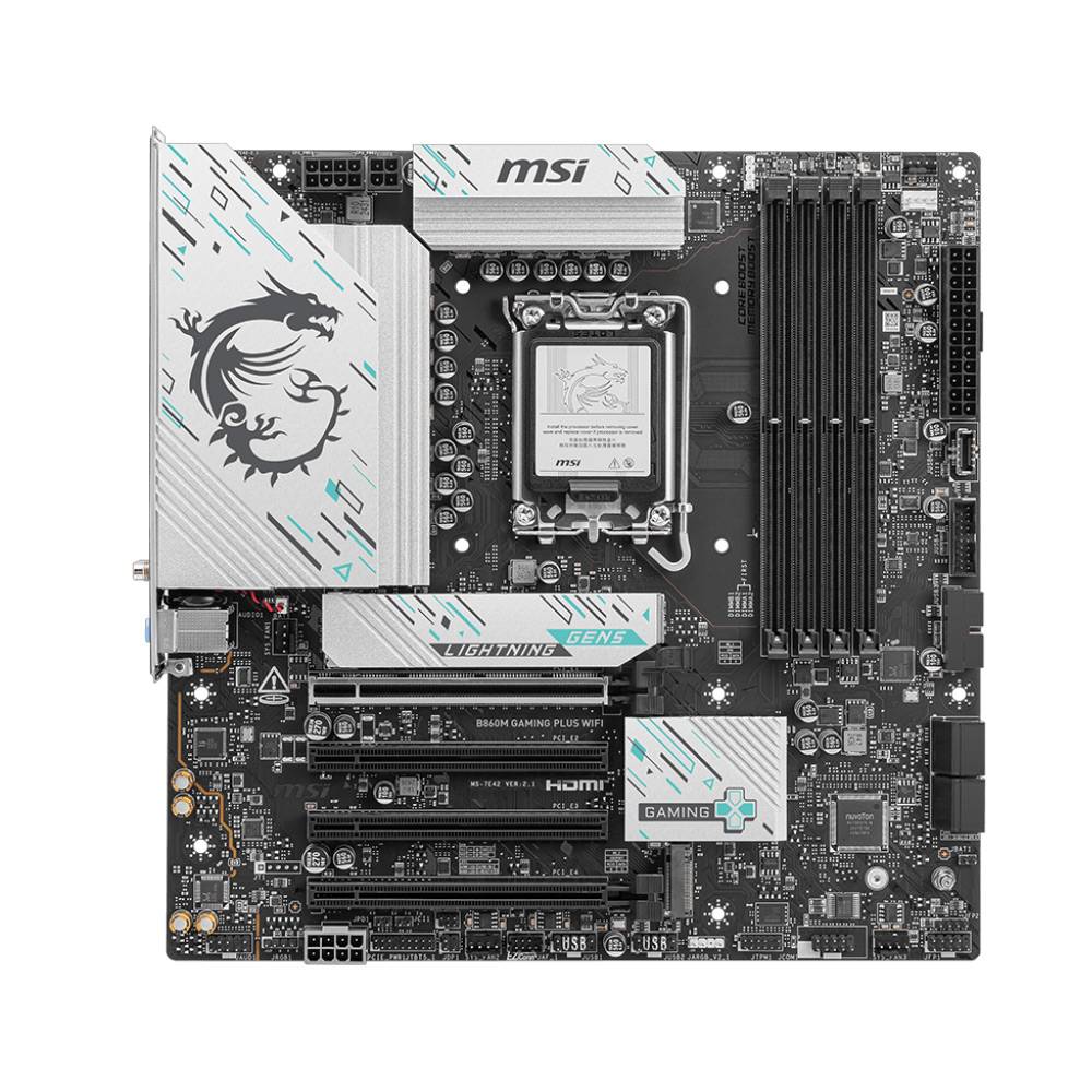 Motherboard Micro-ATX MSI B860M Gaming Plus WiFi Skt1851