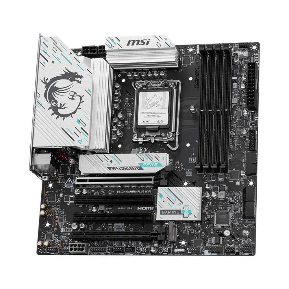 Motherboard Micro-ATX MSI B860M Gaming Plus WiFi Skt1851