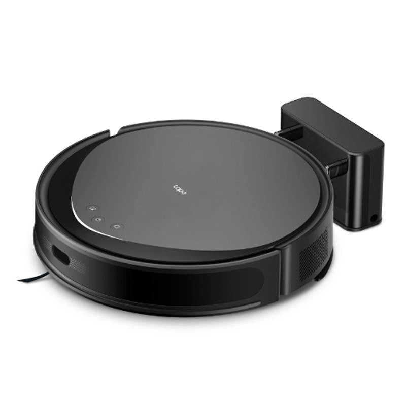 Aspirador Robô TP-Link Tapo RV20 Max 5300Pa 2600mAh Preto