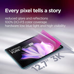 Tablet Lenovo Yoga Tab Plus TB520FU 12.7" 16GB/256GB Wi-Fi Tidal Teal + Teclado Lenovo 2-in-1 Keyboard Pack + Pen Stylus Lenovo Tab