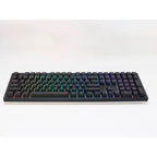 Teclado Mecânico Ducky Zero 6108 100% Classic Black RGB Wireless MX2A-Silver (PT)