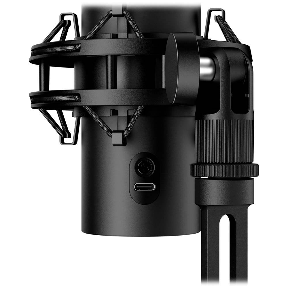Microfone Condensador Cardióide HyperX QuadCast 2 S ARGB 192kHz 32-bit USB Preto