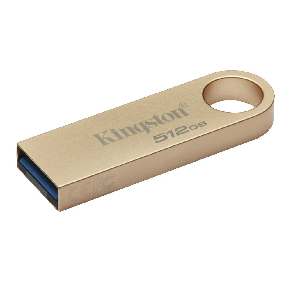 Pen Drive Kingston DataTraveler SE9 G3 USB 3.2 512GB Dourada