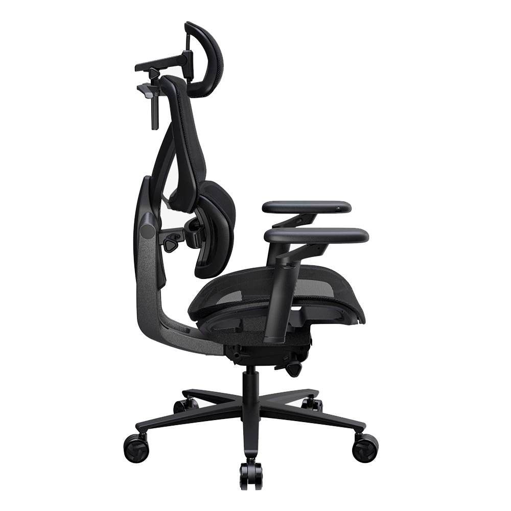 Cadeira de Escritório Ergonómica ThunderX3 Flex Pro Mesh Preta