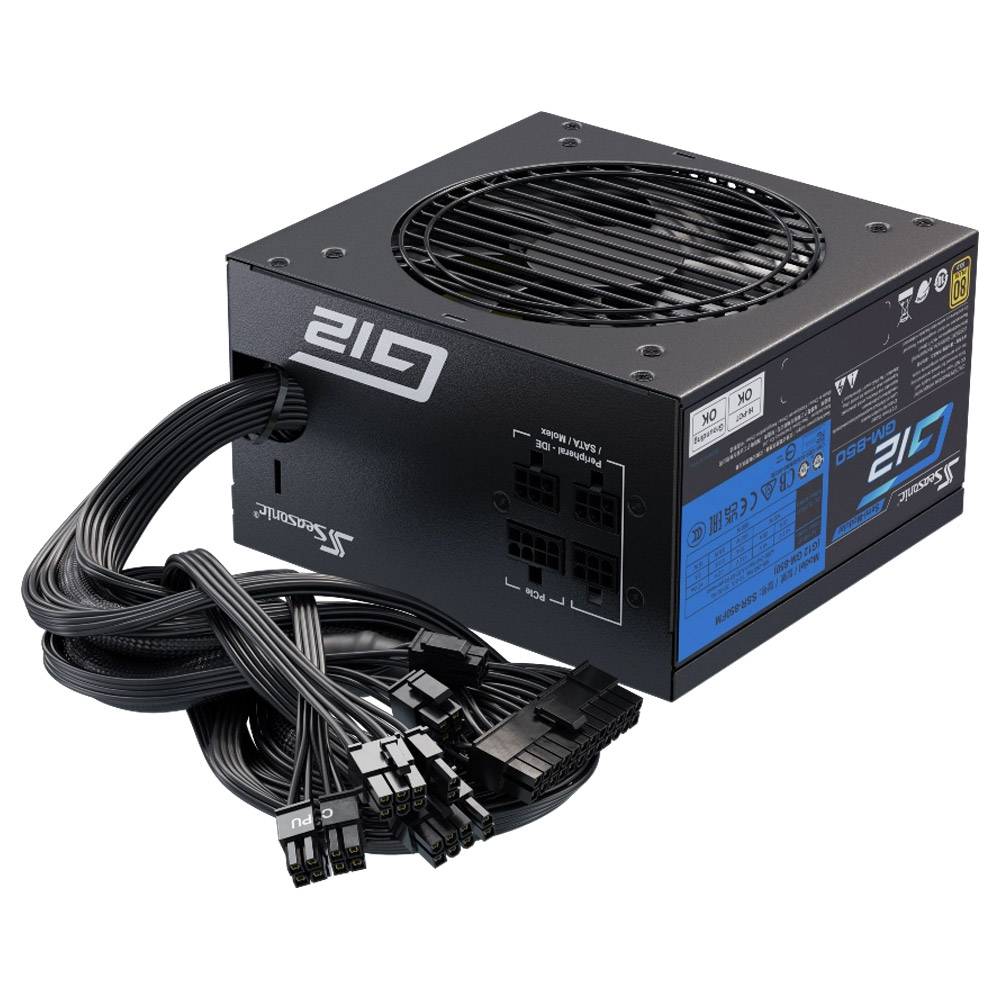 Fonte de Alimentação ATX Seasonic G12 GM-850 80 Plus Gold