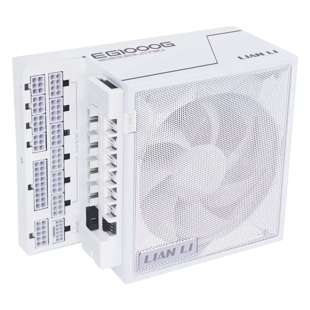 Fonte de Alimentação ATX Lian Li Edge 1000W ATX 3.1/PCIe 5.1 80 Plus Gold Full Modular Branca