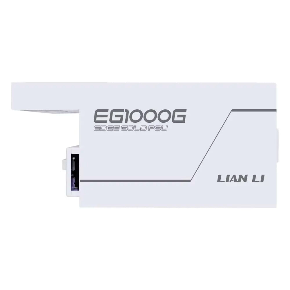 Fonte de Alimentação ATX Lian Li Edge 1000W ATX 3.1/PCIe 5.1 80 Plus Gold Full Modular Branca