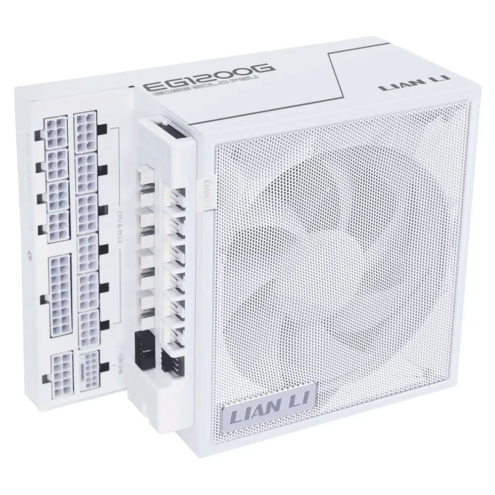 Fonte de Alimentação ATX Lian Li Edge 1200W ATX 3.1/PCIe 5.1 80 Plus Gold Full Modular Branca