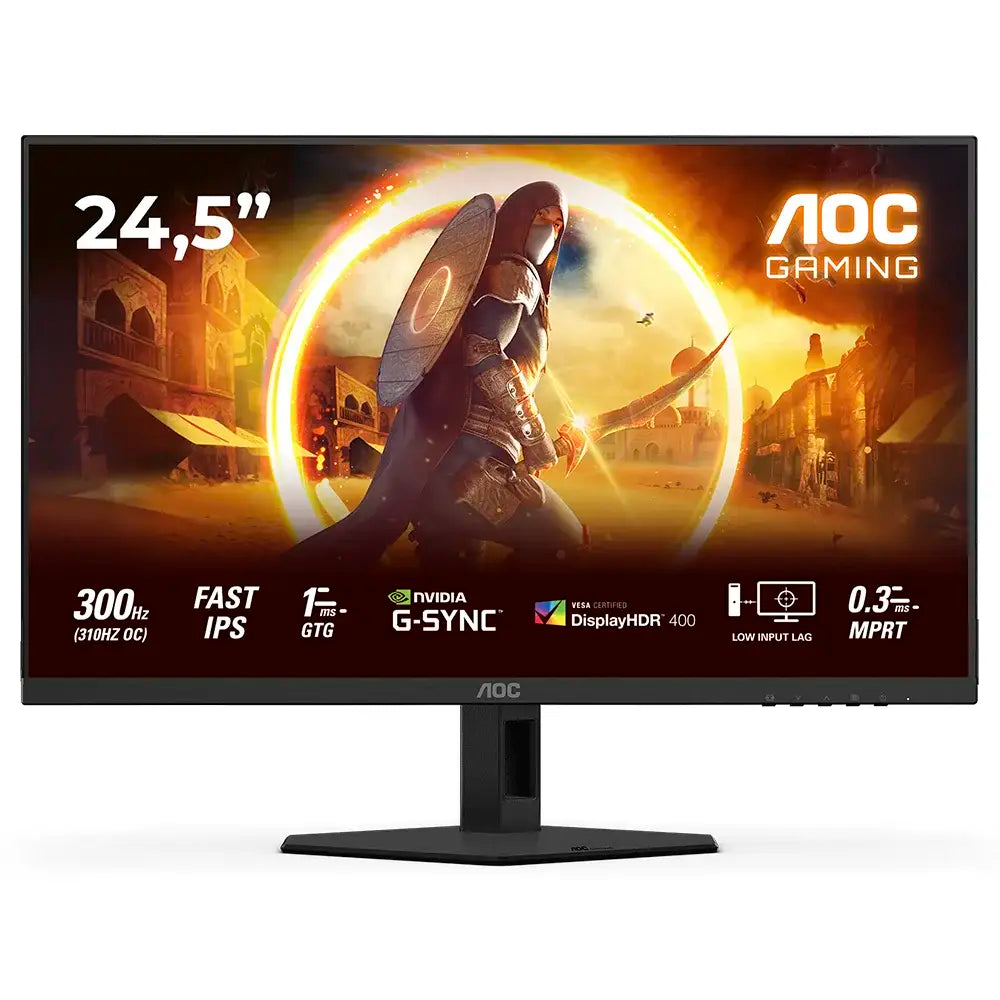 Monitor AOC 25G4SRE Fast IPS W-LED 24.5" FHD 16:9 300Hz/310Hz (OC) G-SYNC Compatible / VESA Adaptive Sync