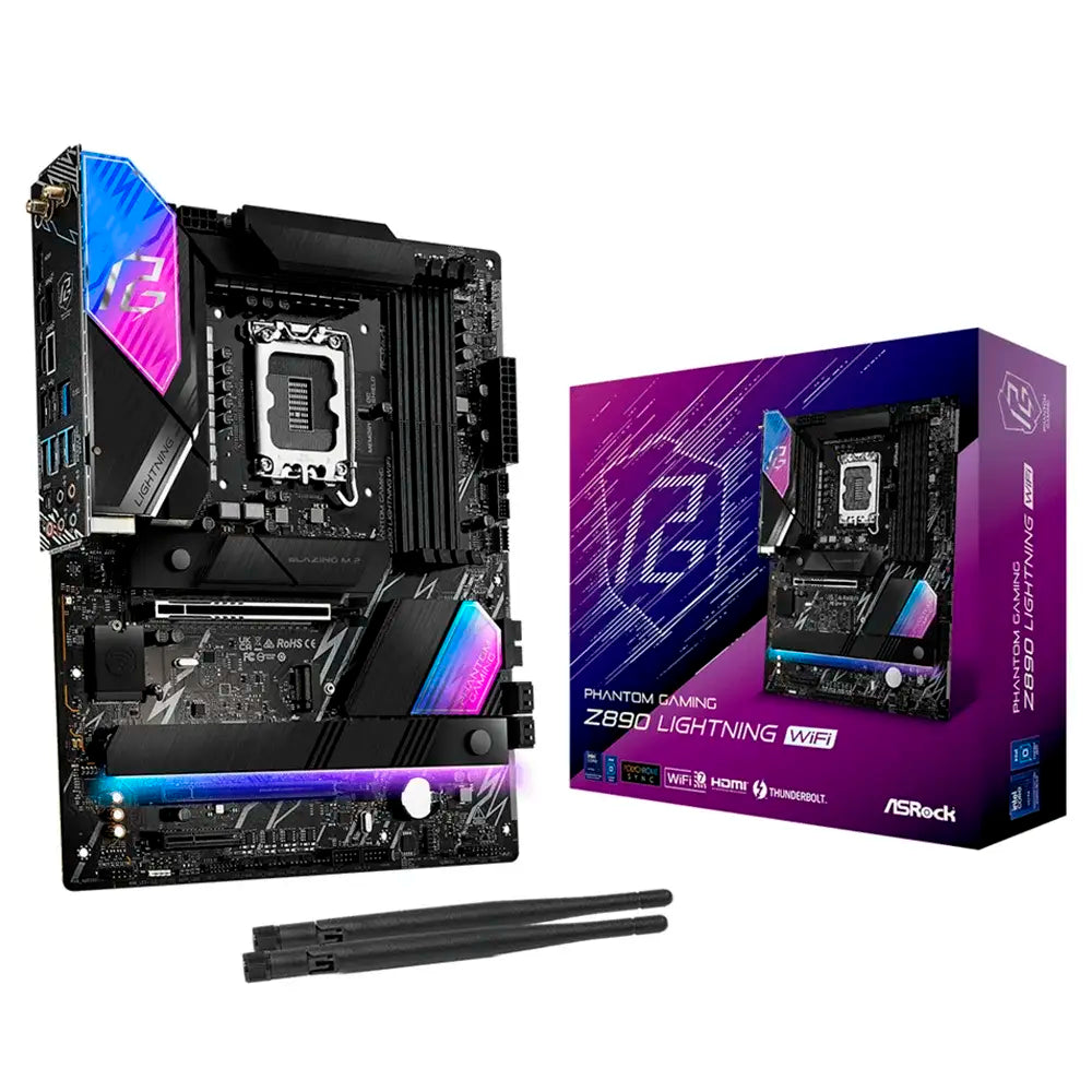 Motherboard ATX ASRock Phantom Gaming Z890 Lightning WiFi Skt1851