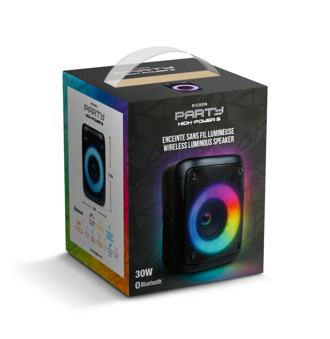 Coluna Portátil BIGBEN PARTY BT HPS 30W