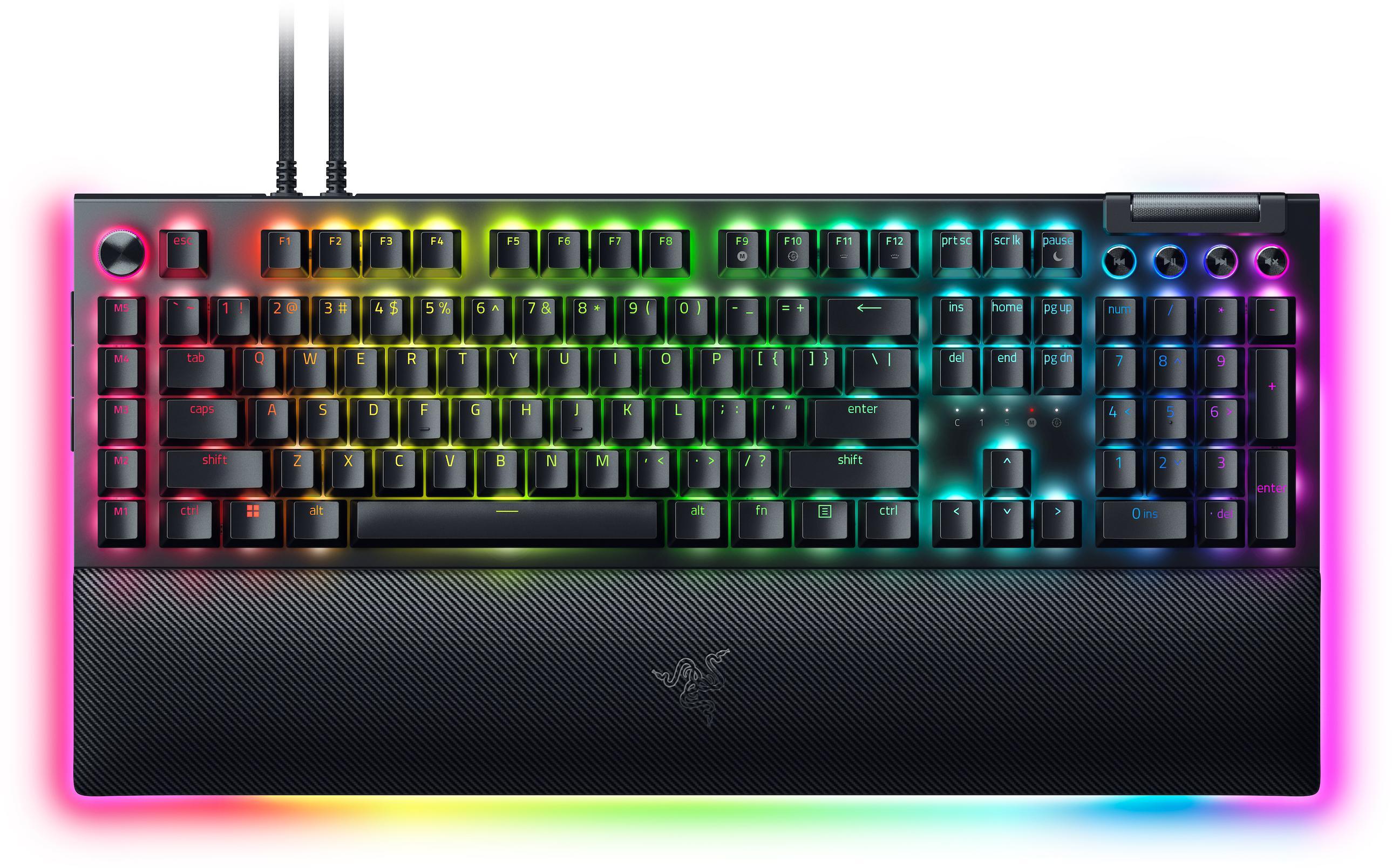Teclado de Membrana Razer Ornata V3 X Chroma RGB Gaming PT Preto